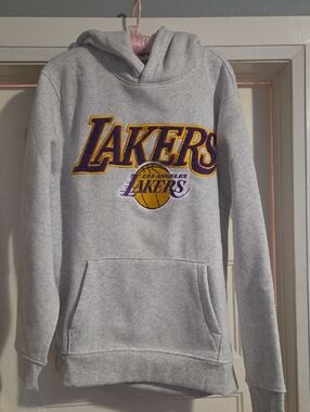Los Angeles Lakers Gray Crewneck Sweatshirt - Men's